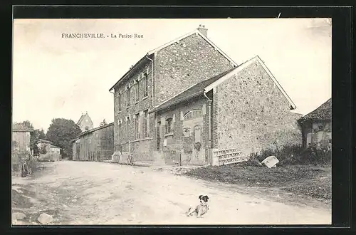 AK Francheville, La Petite-Rue