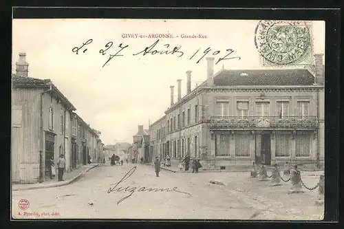 AK givry-en-Argonne, Grande-Rue