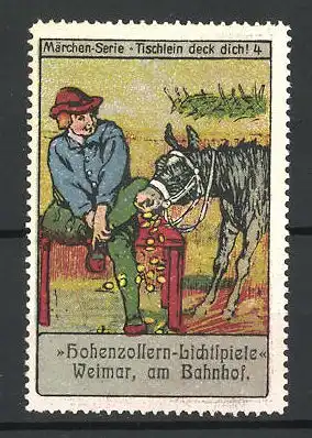 Reklamemarke Märchen-Serie: Tischlein deck dich!, Bild 4