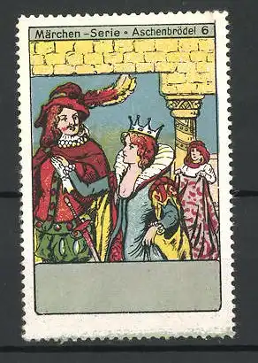 Reklamemarke Märchen-Serie: Aschenbrödel, Bild 6