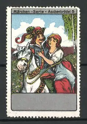 Reklamemarke Märchen-Serie: Aschenbrödel, Bild 5