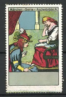 Reklamemarke Märchen-Serie: Aschenbrödel, Bild 4