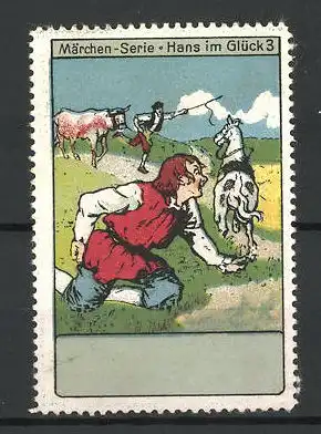 Reklamemarke Märchen-Serie: Hans im Glück, Bild 3