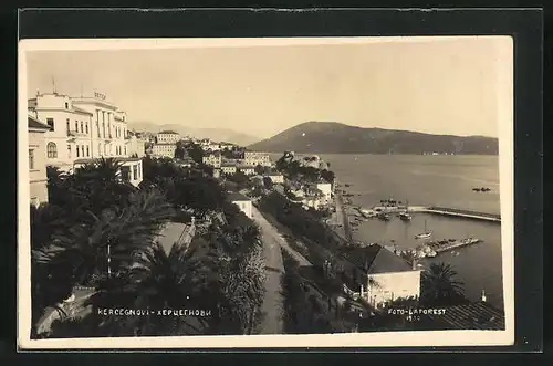 AK Herceg Novi, Teilansicht, Uferpartie