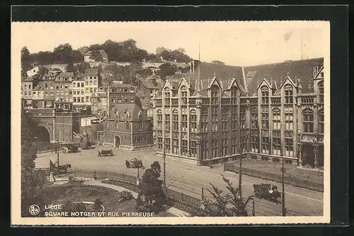 AK Liège, Square Notger et Rue Pierreuse