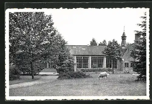 AK Biez, Préventorium Léon Poriniot, Vue sur le réfectoire