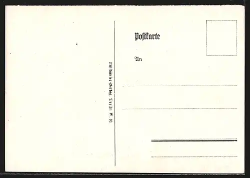 Künstler-AK Döbrich-Steglitz: Reisemarsch, Drag. 24. XVIII. U. R.