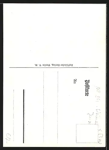 Künstler-AK Döbrich-Steglitz: Einquartierung, Inf.-Regt. 94