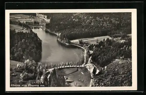 AK Kaisersbach, Blick auf den Ebnisee, Flugzeugaufnahme