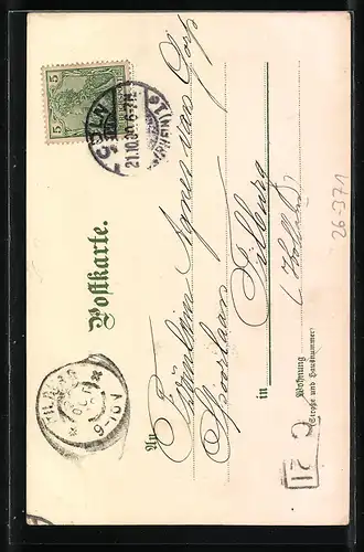 Künstler-AK C. Pfaff: Köln, Denkmal am Neumarkt