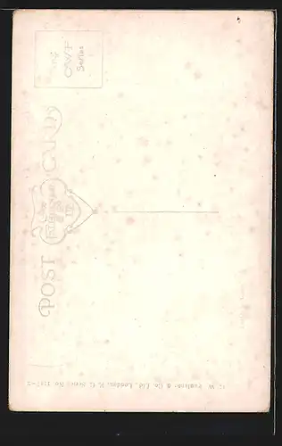 Künstler-AK Karl Feiertag: Junges verliebtes Paar