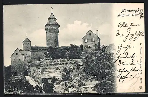 AK Nürnberg, Burg von Osten