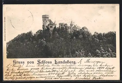 AK Meiningen, Schloss Landsberg