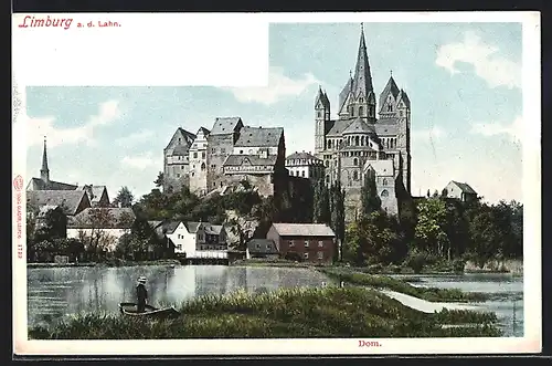 Lithographie Limburg a. d. Lahn, Dom