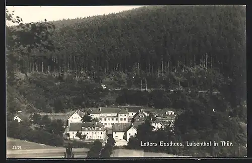 AK Luisenthal /Thür., Lotters Gasthaus