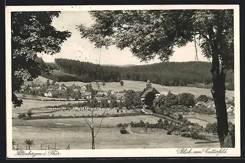 AK Altenbergen i. Thür., Blick von Catterfeld