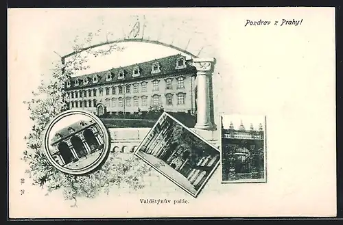 AK Prag / Praha, Valdstýnuv palác
