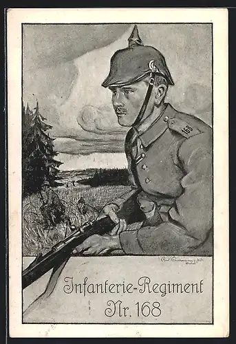 Künstler-AK Löbau, 3. Königl. Sächs. Infanterie-Regiment Nr. 102 König Ludwig III. von Bayern, Soldat in Uniform