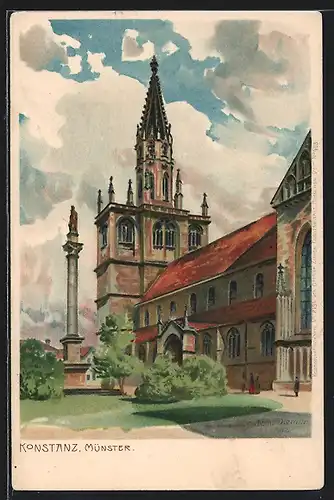 AK Konstanz, Blick auf das Münster