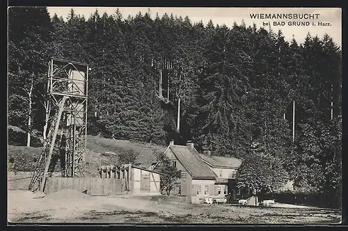 AK Bad Grund i. Harz, An der Wiemannsbucht