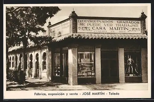 AK Toledo, Fábrica José Martín, exposición y venta