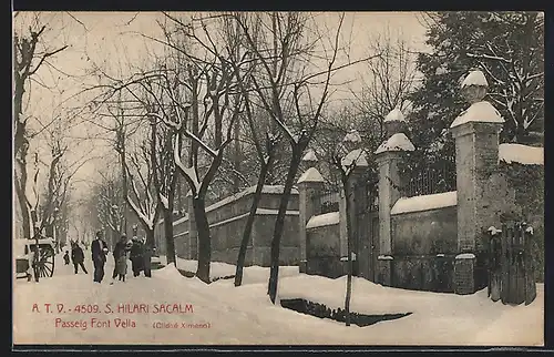 AK S. Hilari Sacalm, Passeig Font Vella
