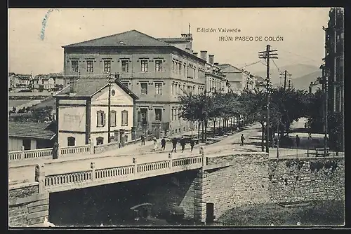 AK Irún, Paseo de Colón, Ediclon Valverde