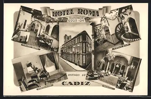 AK Cadiz, Hotel Roma