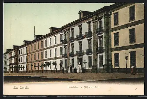 AK La Coruna, Cuarteles de Alfonso XII