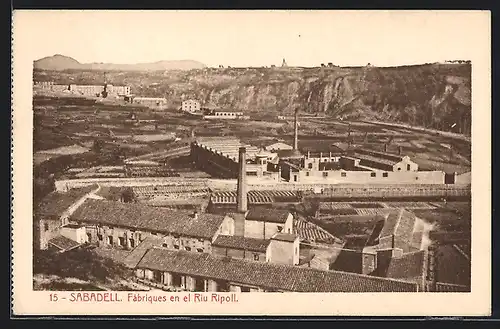 AK Sabadell, Fàbriques en el Riu Ripoll