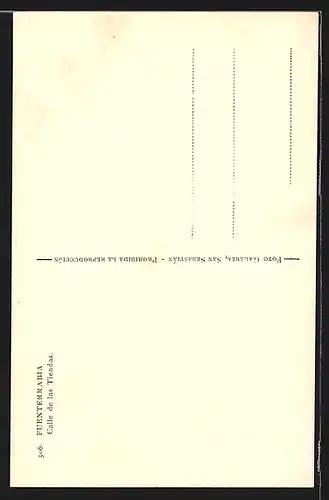 AK Fuenterrabia, Calle de las Tiendas