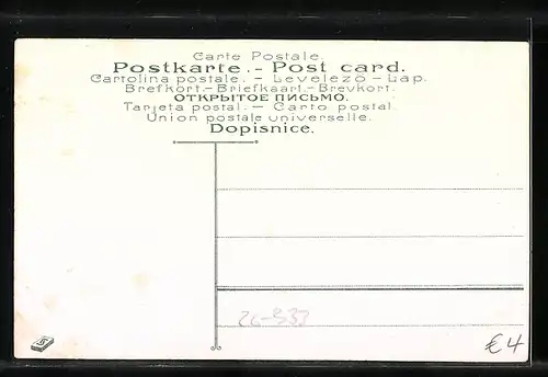 Künstler-AK Robert Kämmerer: Wanderer am Strand