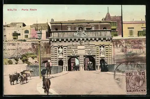 AK Malta, Porta Reale, Strassenpartie