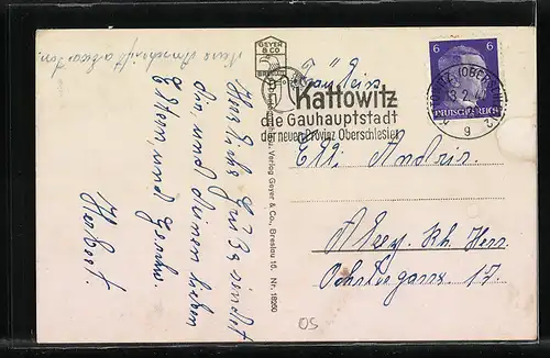 AK Kattowitz, Strassenpartei mit Regierung