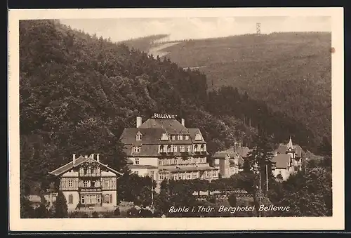 AK Ruhla i. Thür, Berghotel Bellevue