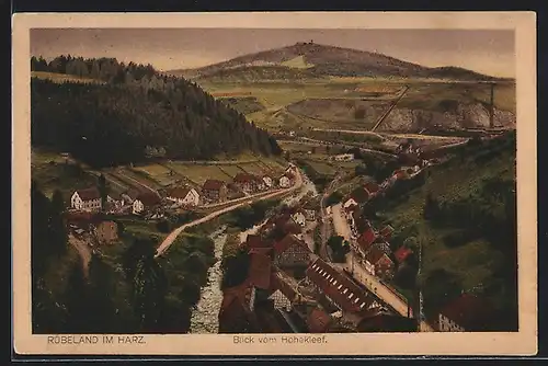 AK Rübeland, Blick vom Hohekleef