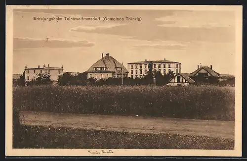 AK Trünzig, Erholungsheim Teichwolframsdorf