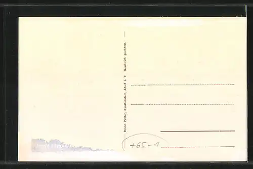 AK Adorf i. V., Trinitatis-Kirche, Leipziger Heilanstalt, Bahnhof