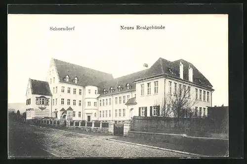 AK Schorndorf, Neues Realschulgebäude