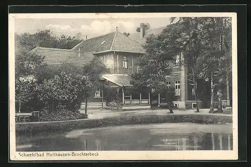 AK Holthausen-Brochterbeck, Partie am Schwefelbad