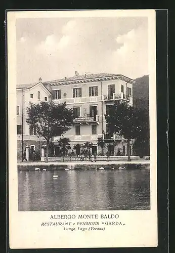 AK Limone sul Garda, Albergo Monte Baldo, Restaurant e Pensione Garda, Lungo Lago