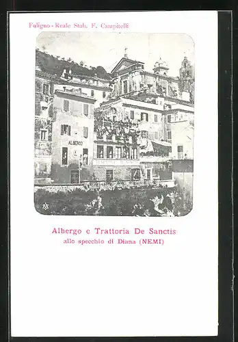 AK Nemi, Albergo e Trattoria De Sanctis