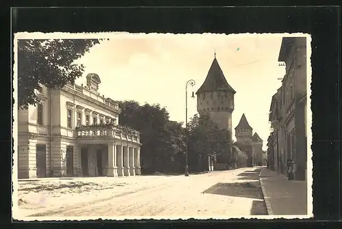 AK Hermannstadt, Aussenansicht Stadttheater