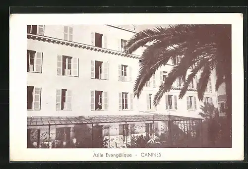 AK Cannes, Asile Evangélique
