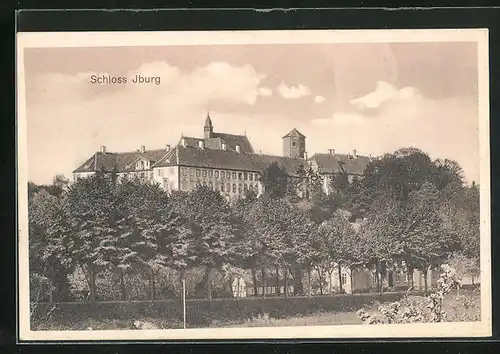 AK Iburg, Schloss von unterhalb gesehen