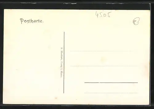 AK Iburg, Schloss von unterhalb gesehen