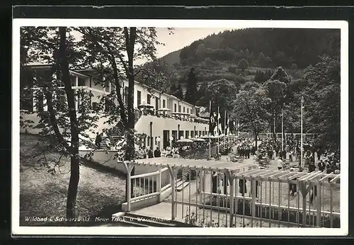 AK Wildbad i. Schwarzwald, Neue Trink- und Wandelhalle