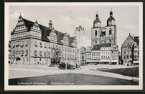 AK Wittenberg, Rathaus und Kirche