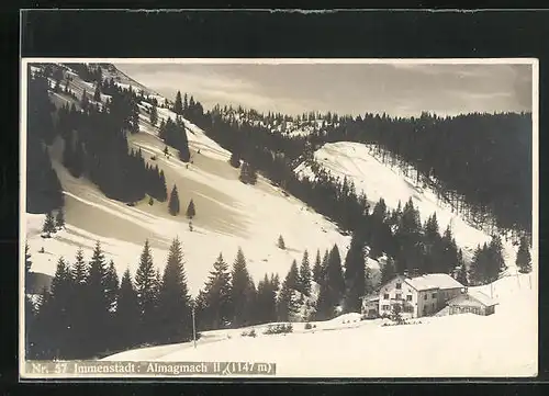 AK Immenstadt, Blick auf den Almagmach