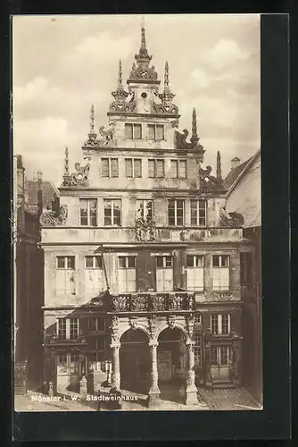 AK Münster i. W., Stadtweinhaus